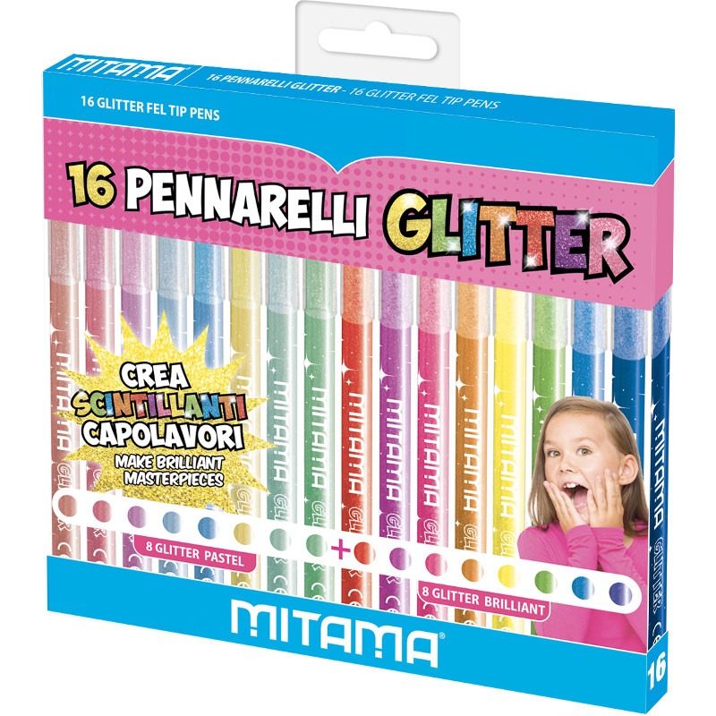 Colla Glitter Perfumed Mitama - 6 Colori Assortiti [cod. 62863] - Mitama